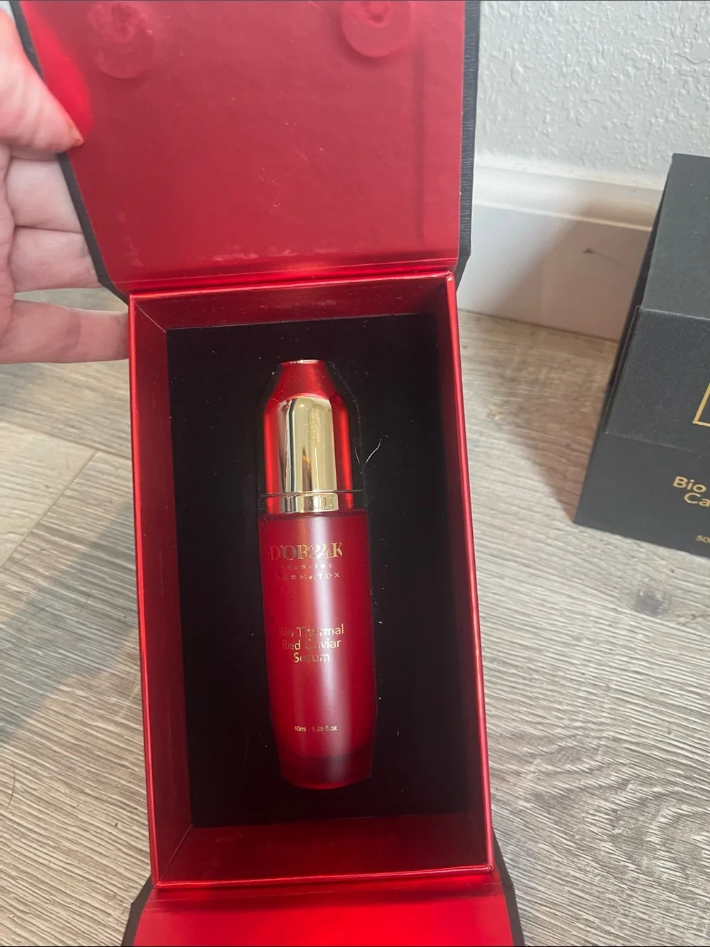 D'OR24K Prestige Bio Thermal Red Caviar Set - Black & Gold Boxes